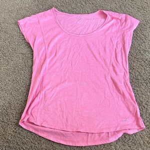 Freely Lightweight Pink Short Sleeve Women's Tee